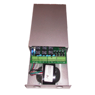 RS-485 Pan/Tilt/Zoom Decoder/Strømforsyning