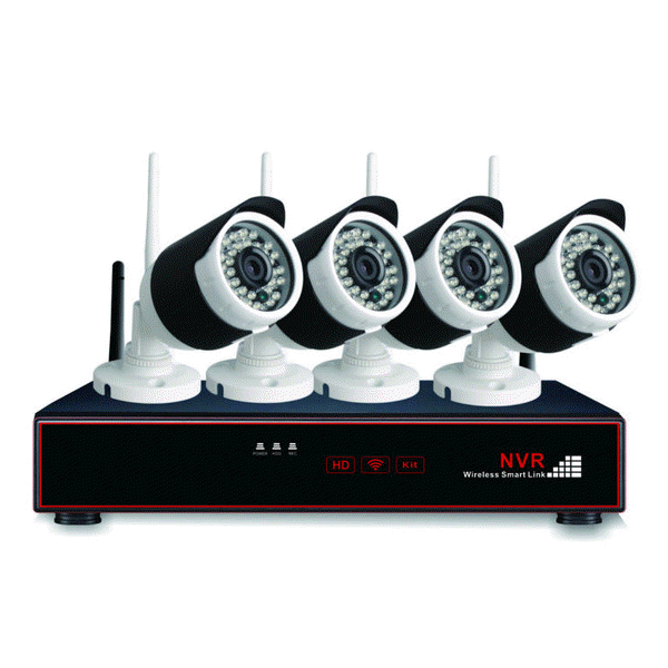 Onvif 8 trådløse IP kamera system