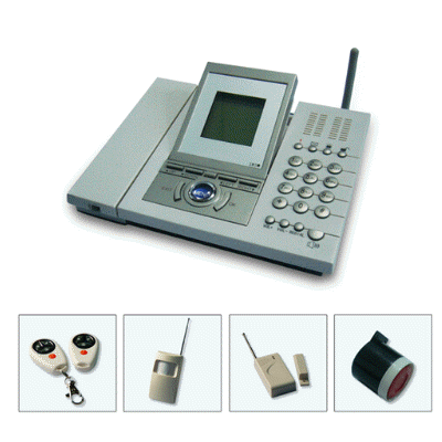 Smart GSM Alarm System and Cellphone
