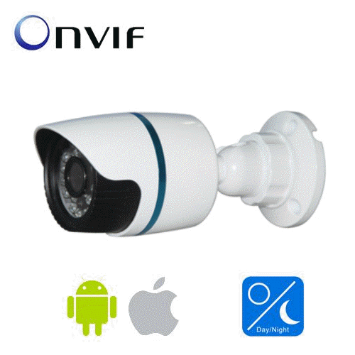 ONVIF H.264 HD1080P IP IR Utendørs Kamera - PoE