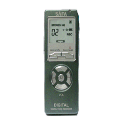 Safa R700C Diktafon m/USB og telefonadapter - 2GB