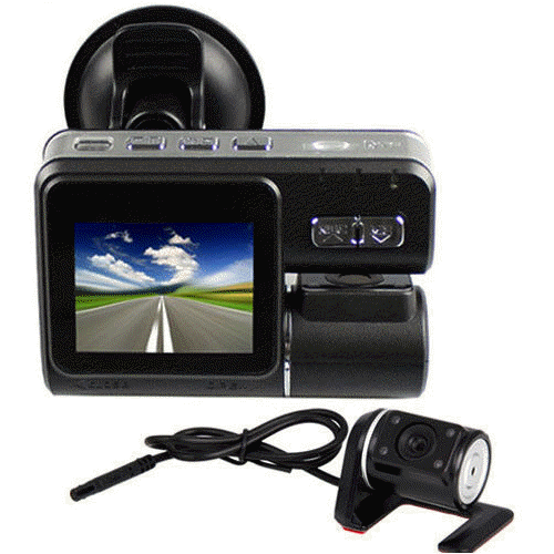 HD Kjøretøy opptaker med 2 kamera