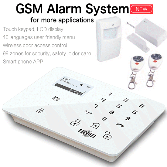 Smart Deluxe Touch GSM Alarmsystem